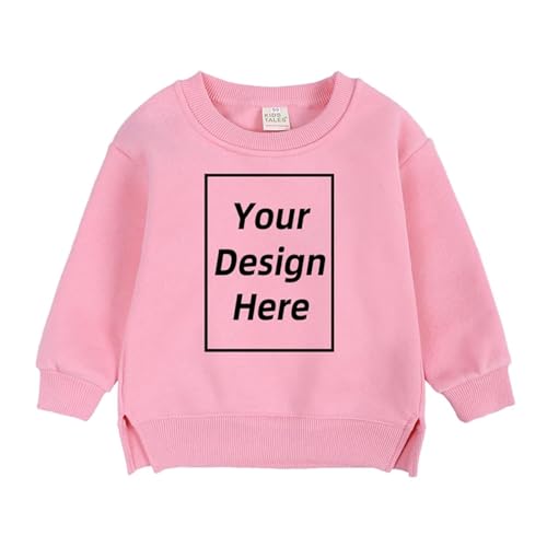 Personalised Kids Print Hoodies Custom Boy Girl Spring Autumn Sweatshirt Sports Casual O-Neck Tops DIY Pullover color9,110 Personalised Kids Print Hoodies Custom Boy Girl Spring Autumn Sweatshirt Sports Casual O-Neck Tops DIY Pullover color9,110