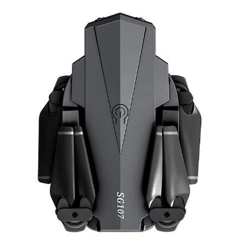 HaiMa Sg107 Hd Aerial Folding Rc Camera Drone Con Switchable 4K 50X Zoom Rc Quadcopter Rtf - Flusso Ottico 4K Nero Con Borsa