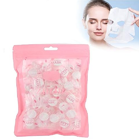 100Pcs/Pack Non woven Fiber Skin Care Compressed,Face Mask DIY Facial Mask