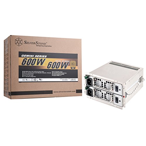 Silver Stone GM600-S リダンダント SST-GM600-S - リダンダント電源 CYBANETICS SILVER 認証