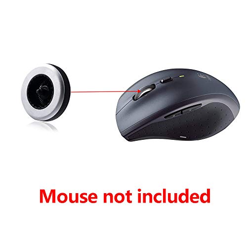 Replacement Mouse Wheel Roller For Logitech G500 G502 G700 G900 G903 M705 Mx1100 M950 Mouse (Metallic Silver) #TOP5