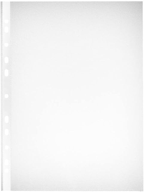 Herlitz 5824008 Koszulki Na Dokumenty, Przezroczyste, A4/100 sztuk