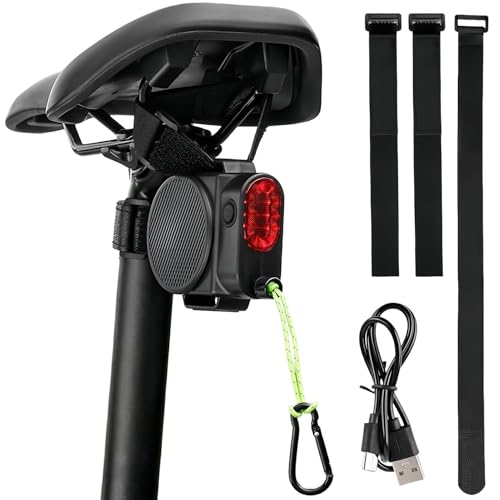 Correa de tracción retráctil para bicicleta de carretera con banda reflectante de seguridad