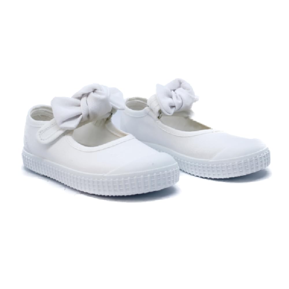 Zapy - Merceditas Lona Lazo y Tira Adhesiva - AG30201 para: Niñas
