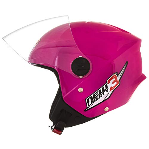 Pro Tork Capacete New Liberty Three 56 Rosa