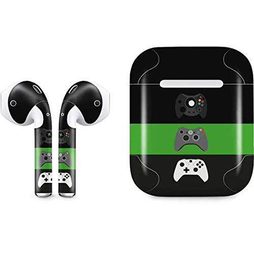 Skinit Decal Audio Skin Compatible with Apple AirPods with Wireless Charging Case - Officially Licensed Skinit Originally Designed Xbox Controller Evolution Design