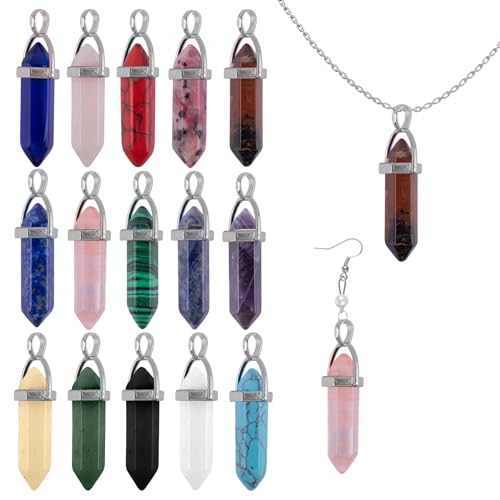 Pendentifs chakra pointus AUEAR en forme de balle pour la création de bijoux DIY