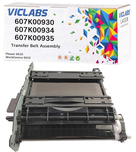 VICLABS Remanufactured 607K00930 Transfer Belt Assembly Replacement for 607K00930 607K00934 607K00935 Transfer Belt Assembly for use in Xerox Phaser 6510N 6510 6510DN 6510DNI WorkCentre 6515(1-Pack)