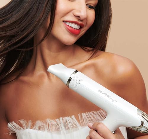 Bio Ionic SMART-X Hair Dryer with Diffuser, High-Efficiency Blow Dryer with 3 Heat & 3 Speed Settings, Diffuser Hair Dryer Gently Dries, Defines & Reduces Frizz, Self Cleaning Function