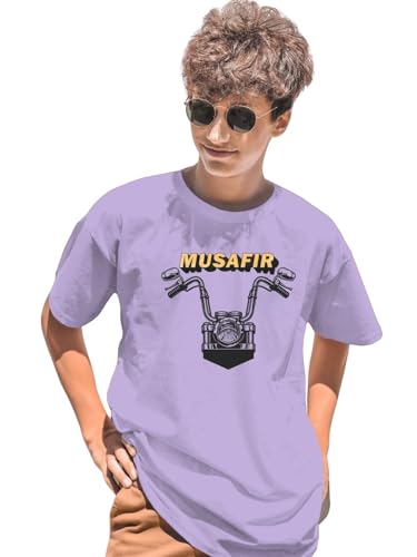 Image of Roads to India T-Shirt for Men - 100% Cotton Ladakh Motorcycle Rider Half Sleeve Round Neck Graphic Print | Regular & Oversized Fit | 180 /220 GSM | S-5XL | Black, Navy Blue, Maroon, Olive, Red, White