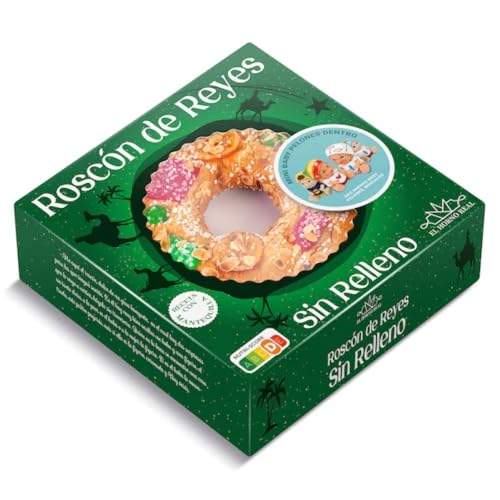 Roscón de Reyes sin relleno Dulce Noel Dia caja 400 g