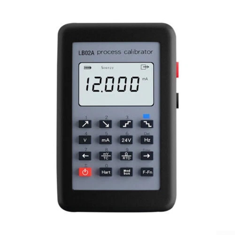 LB02A Calibrateur de processus pour fréquence pour PT100 TC mV mA 4-20mA 0-10V Entrée de sortie avec pour HART pour prise en charge Modbus, générateur de signal pour Thermoco