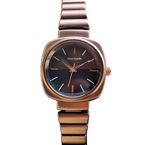 EVRGLOW Women Premium Analogue Wrist Watches for Womens Girls Miss Ladies Rose Gold Dial Watch with Stylish Bracelet Strap (BROWN) (B0CXQ6SGDK) Amazon Price History, Amazon Price Tracker