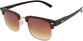 Óculos de Sol Premium Club Clássico Retrô Oldstyle Vintage Steampunk UV400 Unissex Masculino Feminino - Modelo Lyon - Cacife Brand