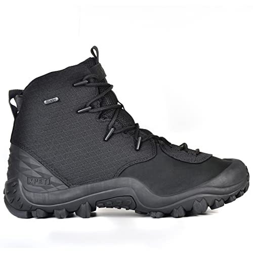 XPETI Men’s Bravo Leather Waterproof Military Tactical Boot2