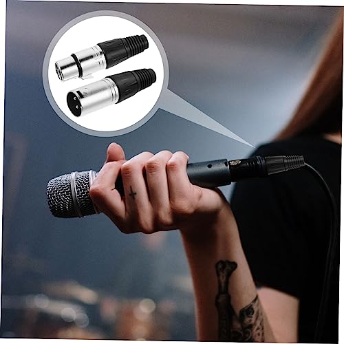 Connecteurs XLR mâle et femelle pour remplacer une fiche audio défectueuse