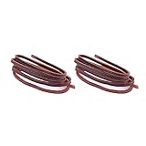 Usos múltiples: es ideal para hacer varios tipos de collares artesanales, como pulseras, atrapasueños, cordones de zapatos, ropa, zapatos, macramé, borlas, etc., para satisfacer sus diferentes necesidades e ideas creativas.