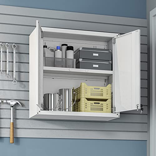 Image of Manhattan Comfort Fortress Storage Units, White