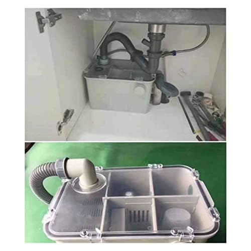 Serbatoio di sedimentazione in gesso per laboratori odontoiatrici - Trappola per gesso e detriti per lavelli - Protegge gli scarichi dai rifiuti - Filtro sedimenti per officine e laboratori