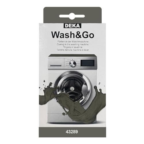 DEKA Waschmaschinenfarbe Wash & Go für 500g Stoff - Schiefer