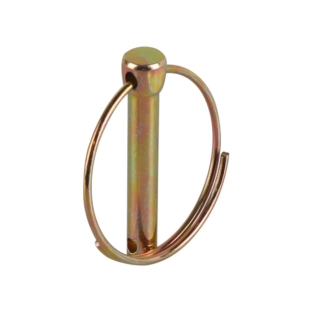 Laroal Spring Lock Pin Ring Pin Positioning Pin Suitable For Agricultural Tractors Trailers Trucks And Other Agricultural Vehicles And Tools (8x45mm 12pcs) - Image 3