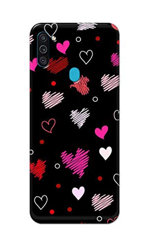 Image of PRINTFIDAA Vibrations of Love Hard Back Cover for Samsung Galaxy M11 / Samsung A11, SM-M115F / DSN Back Cover -(P6) KAT1009