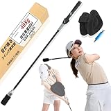 【100本限定 松﨑麻矢プロ 監修】 DNK ゴルフ 練習用品 練習器具 三角先生 素振り棒 すぶり グッズ 矯正 スイング 練習機 golf 室内 グリップ 練習用 れんしゅう 練習棒 アイテム 練習器 れんしゅう器具 用品 さんかく先生 矯正器具 練習道具 トレーナー 初心者 しなり swing トレーニング メンズ レディース 両利き ブラック 81cm 土日祝発送 Amazon限定100本