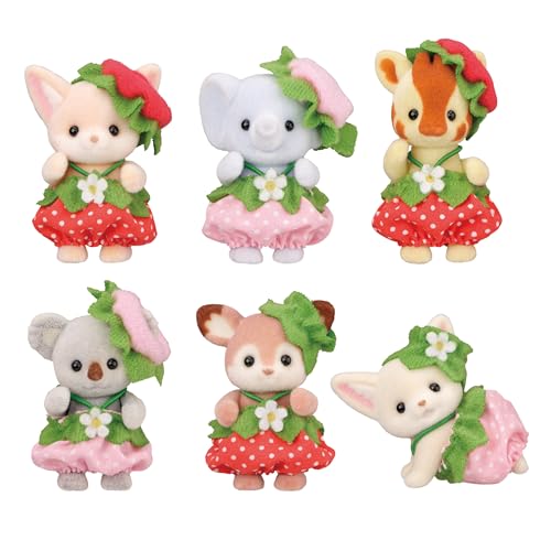Calico Critters – Blind Bag Series – 1 Surprise Collectible Figure per Bag | Very Berry Babies Series – Mystery Reveal Toy, Ages 3+ | Spring |...