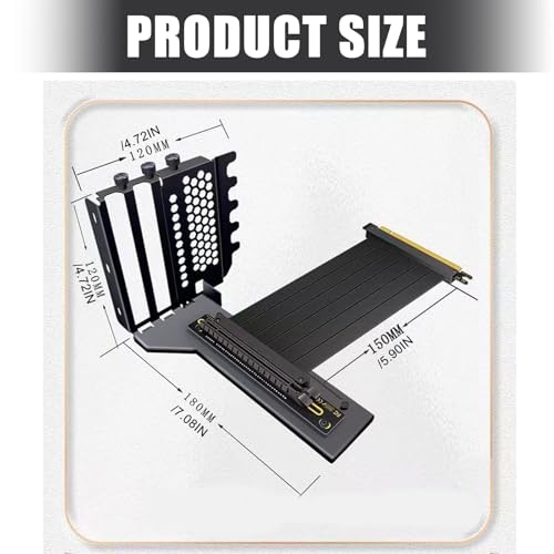 Support vertical pour carte graphique pour un setup de jeu épuré
