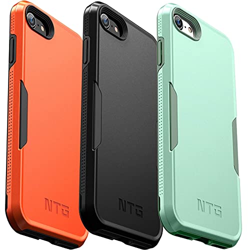 NTG [1st Generation] Designed for iPhone SE Case/iPhone 8 Case/iPhone 7 case, Heavy-Duty Tough Rugged Lightweight Slim Shockproof Protective Case for iPhone 4.7 Inch