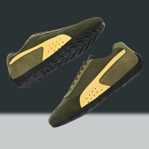 Image of Cruiser Sneaker for Men | Lightweight & Comfortable | Stylish Lace-Up Casual Footwear with Cushioned Insole | Perfect for Versatile Outfits (2645)