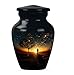 Sunset Sky Urn, Burial Urns for Humans, Urn for Ashes for Women, Small Urn for Ashes Keepsake, Mini Urns for Human Ashes, Cremation Urns for Human Ashes(Size - 3inch, 2 Pcs)