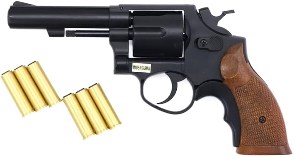 Amazon.co.jp: HFC S&W M10 M&P ABS カート式 ガスリボルバー BK+FW