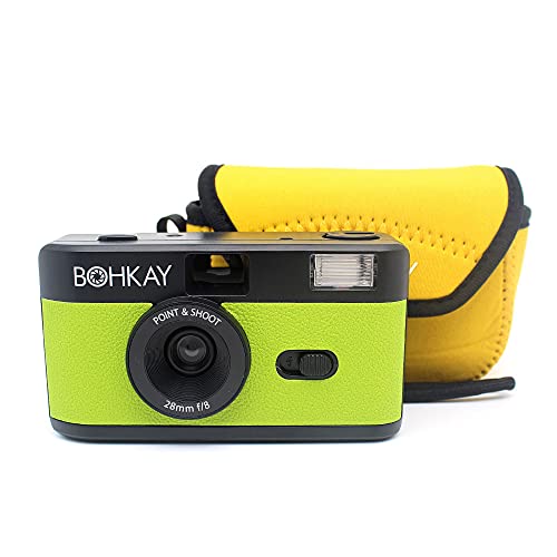 Cámara analógica 35mm BOHKAY reutilizable para evitar fotos digitales borrosas 4