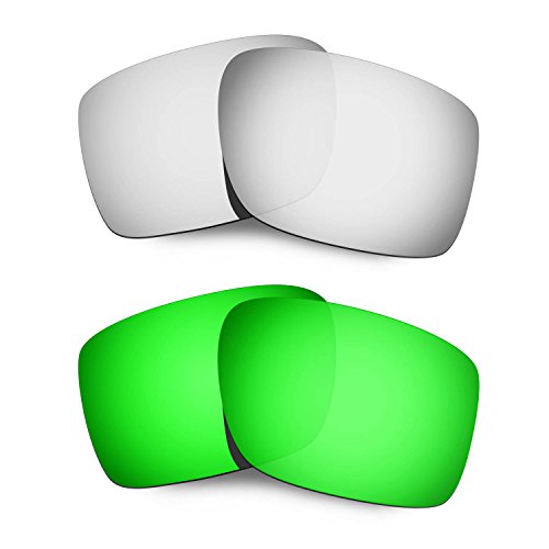 Lentille Oakley Double Edge titane vert, le verre parfait pour vos sorties sport