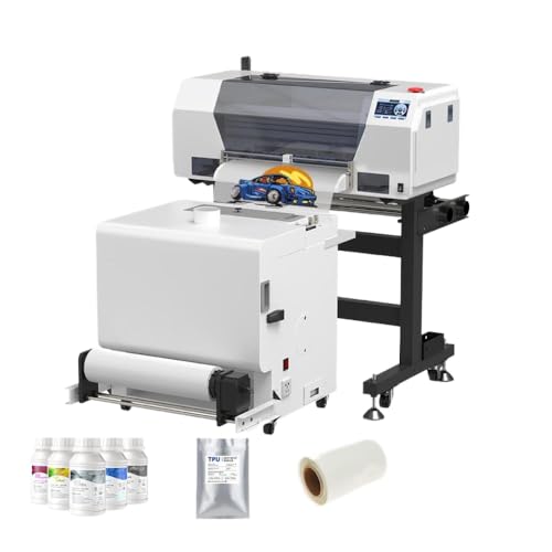 YNGFBFFJ Impresora DTF Compatible con XP600, Stock en EE. UU., A3, L805, A4, A3, DTF, máquina de impresión de Camisetas, Impresora Dtf, Stock Europeo(XP600 DTF Printer2)
