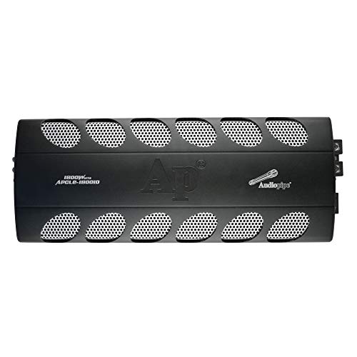 Audiopipe Apcle-18001D 1800 Watt Class D 1 Ohm Stable Car Audio Mono Amplifier And Audiopipe Apcle-2004 2000 Watt 4-Channel Class Ab Car Audio Mosfet Amplifier #TOP1