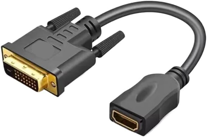 Wen ST 4K HDMI-Compatible DVI Cable DVI-D 24+1 Male to Female Converter Adapter