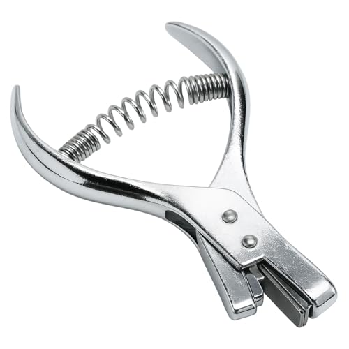 Alicates de Costura, Alicates Notcher de Acero Inoxidable para Patrones de Costura, Herramienta Profesional de Marcado para Diseño de Moda, Corte de Precisión en Papel y Tela, para Sastrería y DIY