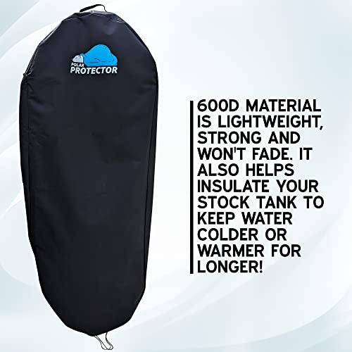 Polar Protector - Stock Tank Cover Ice Water Therapy Ice Bath Cold Water Fits 2 X 2 X 6 Galvanized 170 Gallon Tanks Waterproof Rip Proof Tough Keeps Water Clean by Polar Protector - Image 7