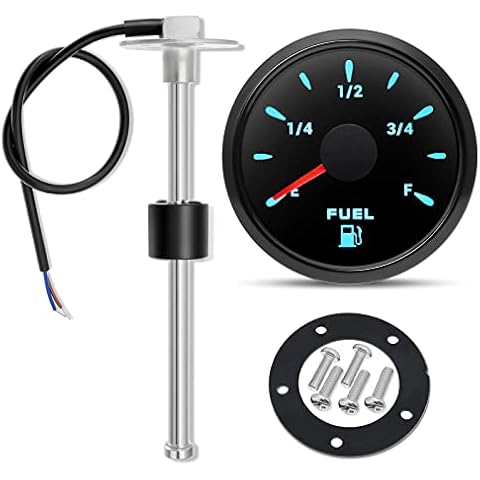 Universal 52mm Car Fuel Level Gauge Cover