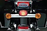 Kuryakyn 5422 Motorcycle Lighting: Deluxe Panacea LED Taillight with License Plate Illumination Light for 1994-2013 Harley-Davidson Motorcycles, Smoke Lens