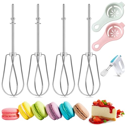 Catálogo para Comprar On-line Repuestos para batidoras de varillas . 43 4 varillas de repuesto para batidora de mano, juego de acero inoxidable, batidor pequeño, batidor de varillas de repuesto para batidora de mano con separador de proteínas para la...