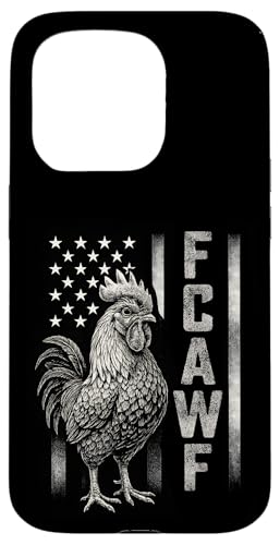 Funny Caw Chicken Meme Rooster [A p AJ X}zP[X iPhone 15 Pro p