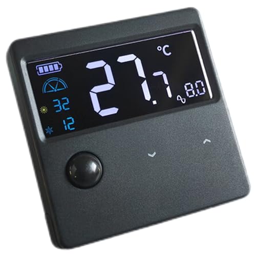 Aquarium LED Thermometers Cordless Digital Aquarium Thermometers Water Temperature Motion Detection