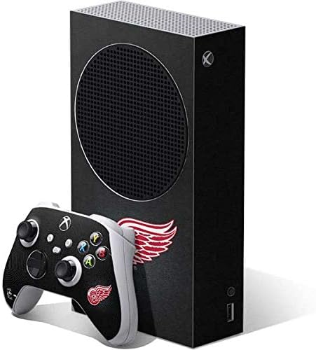 Skinit Decal Gaming Skin Compatible with Xbox Series S Bundle - Officially Licensed NHL Detroit Red Wings Home Jersey Design