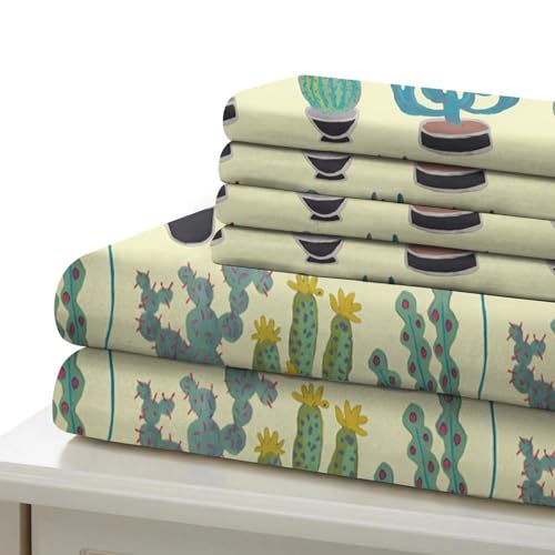 Parure de lit microfibre 3D respirante motif vintage - 7