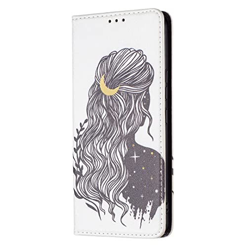 nincyee Capas Flip Para Samsung Galaxy A53 5G,Borboleta Animal Padrão Couro Pu Carteira Suporte Fech