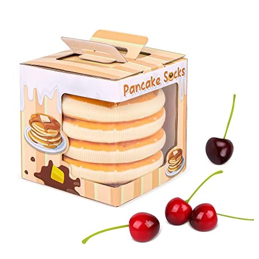 Calcetines Hombre Mujer Divertidos Tortitas -Personalizados Originales Dibujos Estampados Graciosos Frikis Colores Arte Algodon - Regalos Originales Navidad Cumpleaños para Adolescentes-1 pare