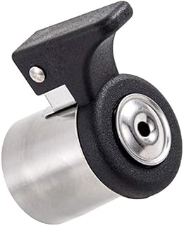 DOITOOL Kettle Whistles Replacements, Boiling Kettle Nozzle, Stainless Steel Kettle Spout Tip, Stove Top Teapot Warning Accessory for Hotel Restaurant Kitchen 3L Silver and Black